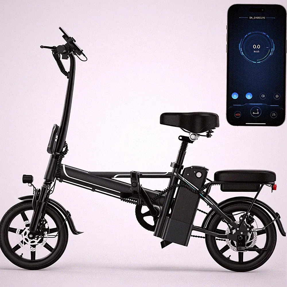 Adult Ebike 750W PEAK Foldable 48V 10.5AH Electric Bicycle 22MPH 28Miles