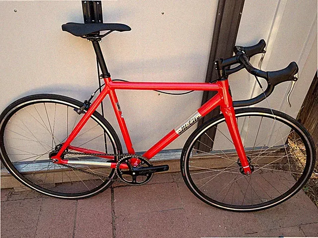 All-City Thunderdome Bike - 700c, Aluminum, Hot Pink Blink, 49cm