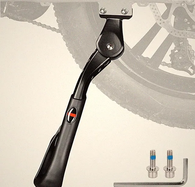 Bike Kickstand Adjustable for 24 to 29 Inch Bikes Aluminum Mountain Bicycle