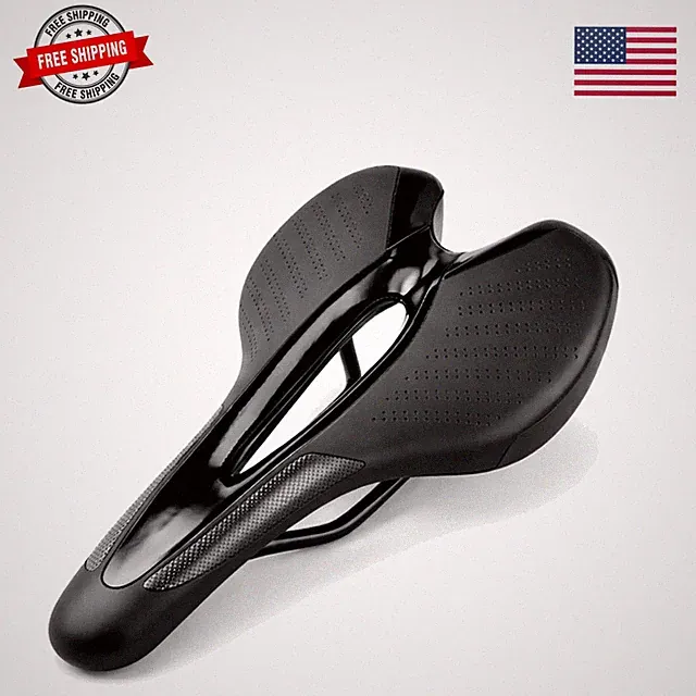 Bike Seat, Bike Saddle with Comfortable Waterproof Lightweight Design for Men...