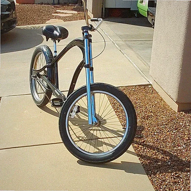 Electra 24 in Black Cruiser Bike Large Alloy Frame Coaster Brake Adjustable