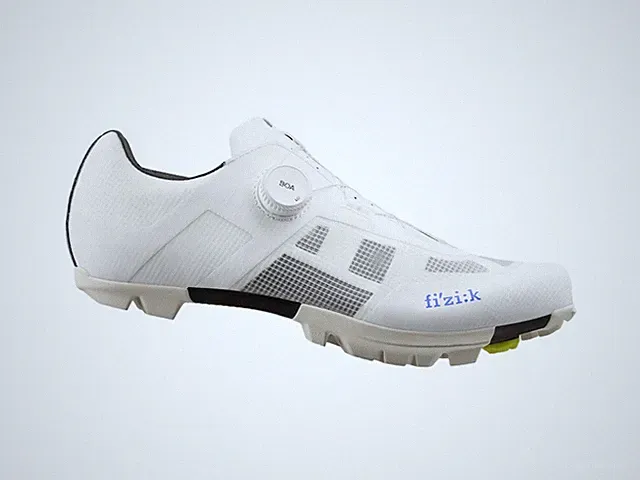 FIZIK VENTO PROXY WHITE – PRO MTB GRAVEL SHOES – BOA Li2 –LIGHTWEIGHT RACE