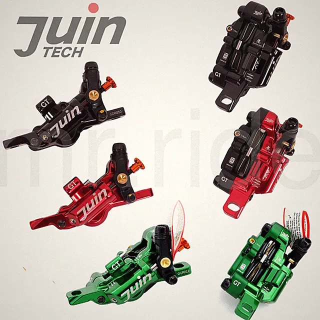 JUIN GT-P 4 Pistons Light Weight Cyclocross,GRX Bike Hydraulic Disc Brake set