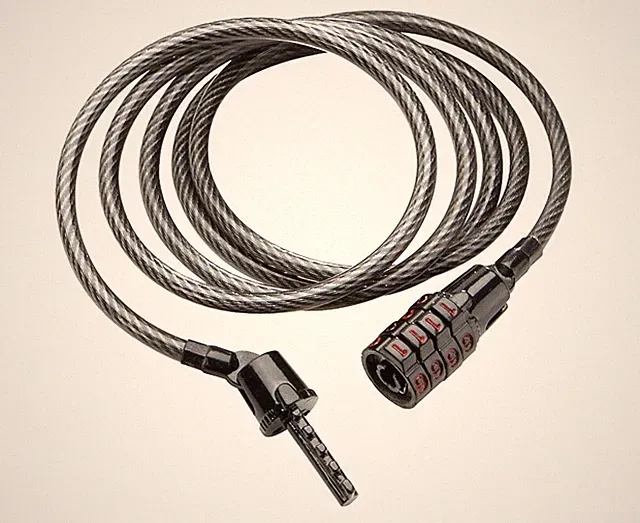 Kryptonite Keeper 512 Combo Cable Lock 5mm x 122cm (48) Grey
