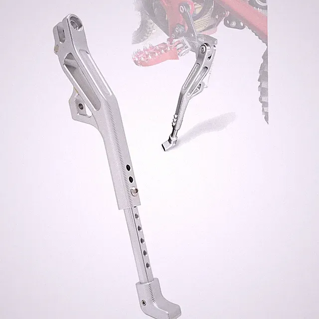 Lightweight Electric Bike Kickstand - CNC Anodized, Adjustable Safety Features