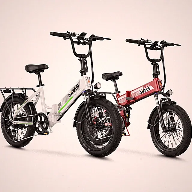 Lightweight Folding Ebike 1500W 48V 20" Fat Tire 62Mi 28MPH Adult New