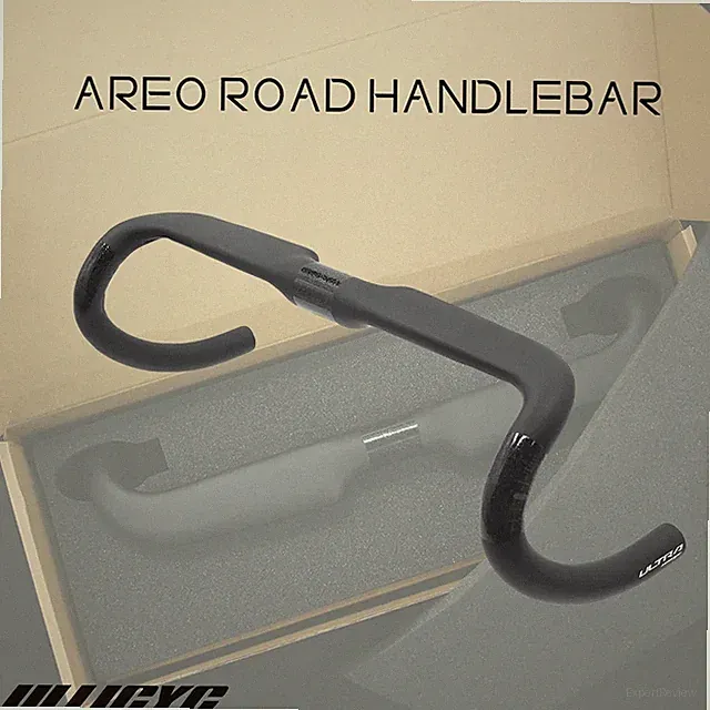 Lightweight Road Bicycle Gravel Handlebar 360/380/400/420mm Integrated Cables