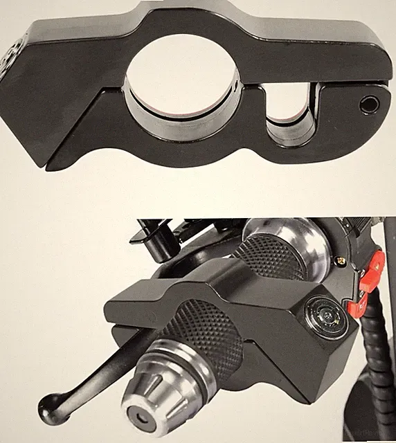 Motorcycle Lock, Heavy Duty Anti-Theft Bike Handlebar Lock,Car Accessories Handl