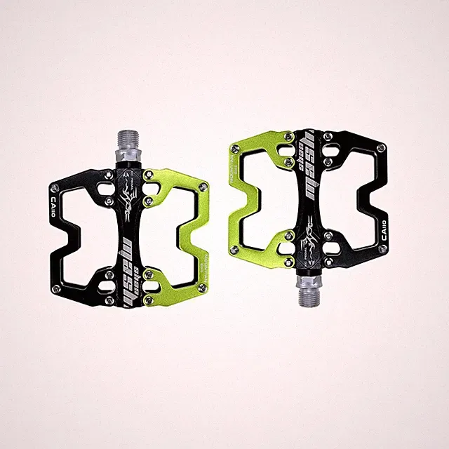 Mountain Bike Pedals, Lightweight Aluminum Alloy Bicycle Pedal, Non-Slip MTB...