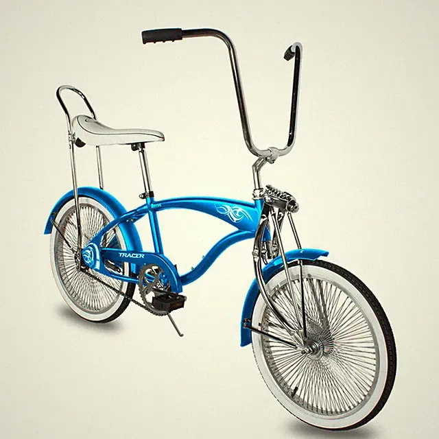 Tracer 20" Beach Cruiser Lowrider Bike High Rise Handlebar Banana Seat 140 Spoke
